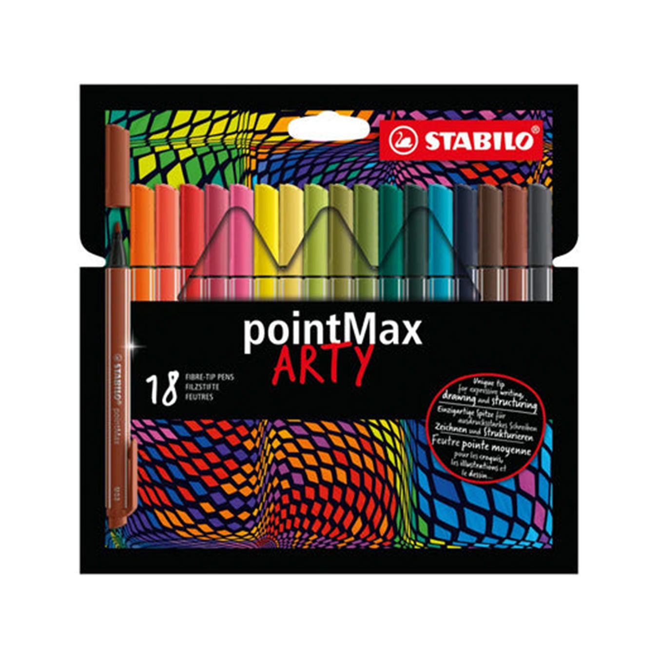 Stabilo Pointmax Arty Set of 18 Colors | Aarcaai – AARCAAI