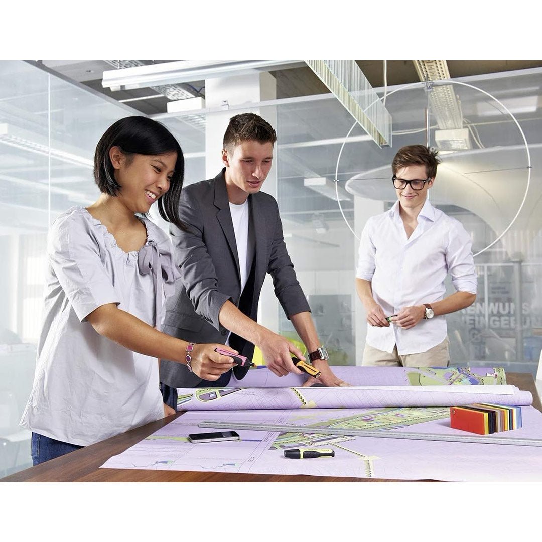 Stabilo | Boss Highlighter Pen| Executive Series | Yellow | 1 Piece - Aarcaai