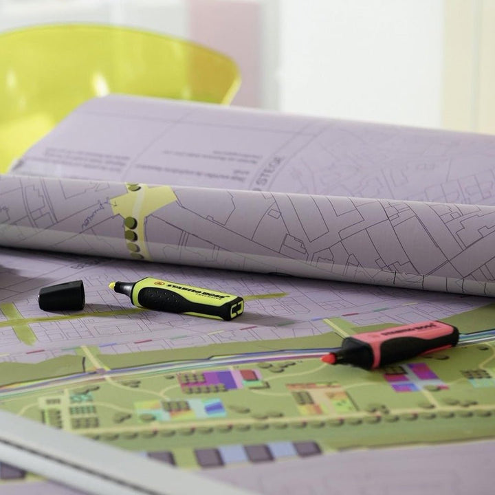 Stabilo | Boss Highlighter Pen| Executive Series | Yellow | 1 Piece - Aarcaai