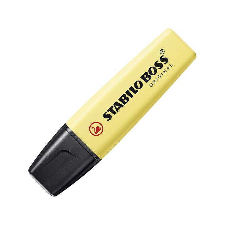 Stabilo | Boss Highlighter Pen | Pastel Milky Yellow | 1 Piece