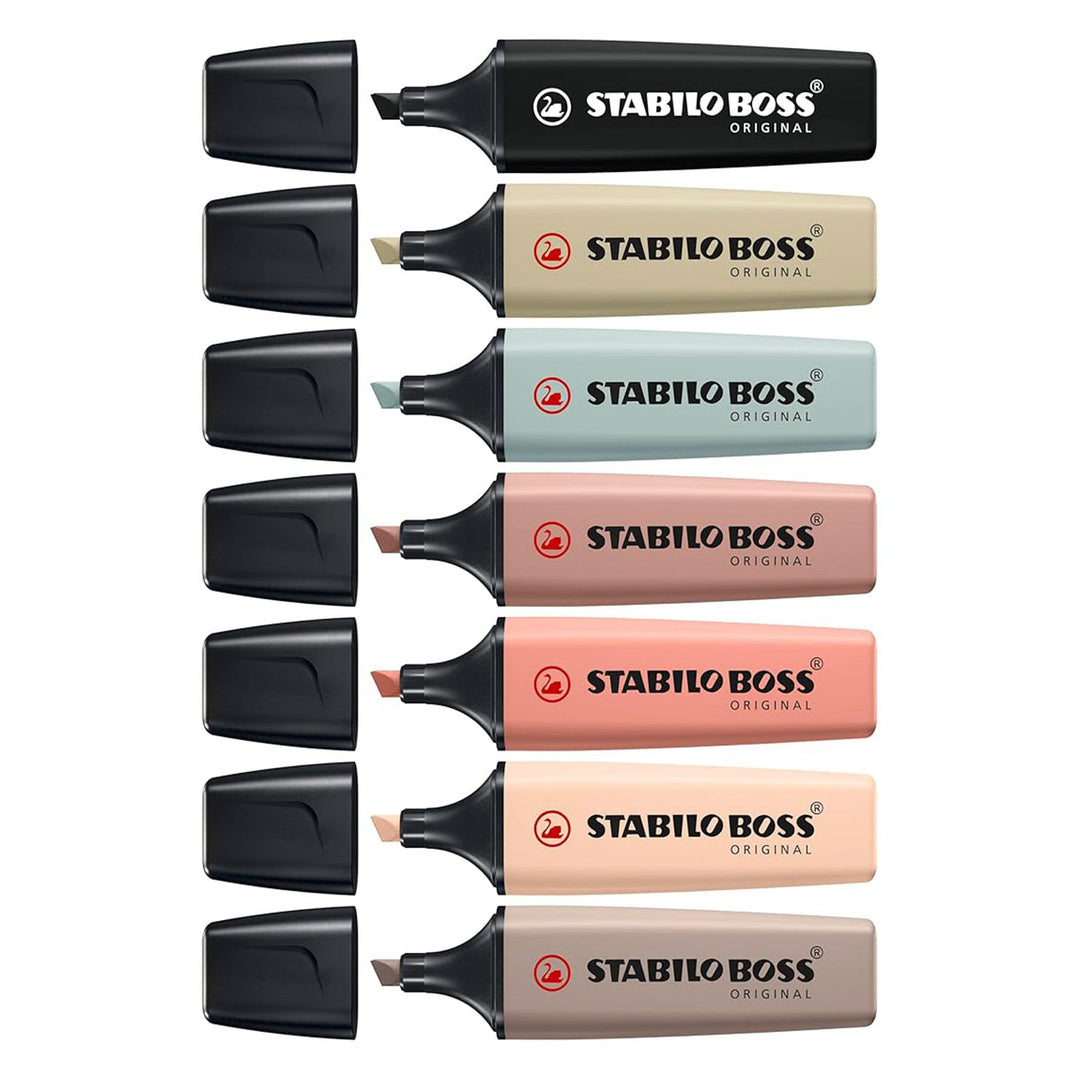 STABILO BOSS Original NatureColors Highlighter - Set of 30