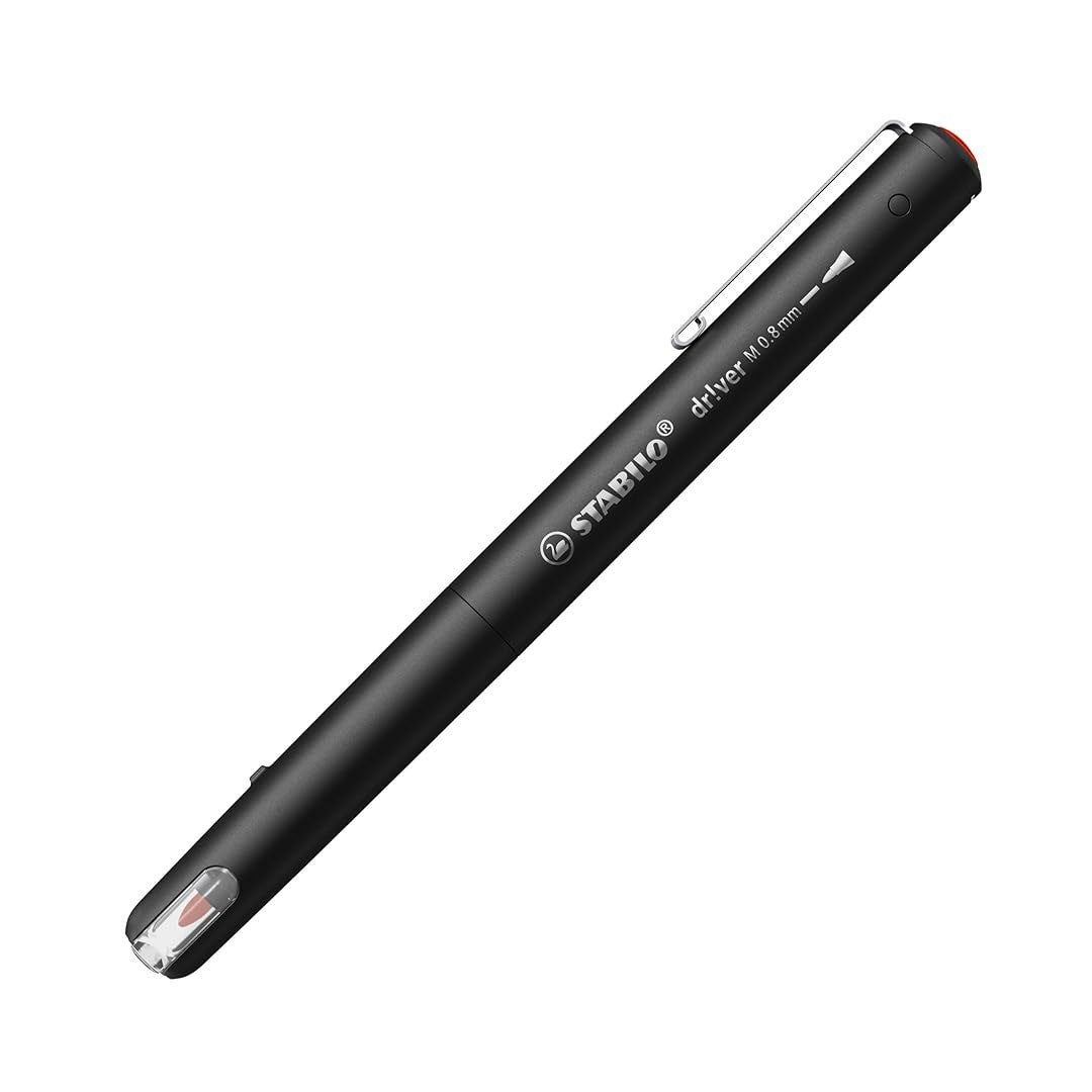 Stabilo | dr!ver Series | Premium Fineliner | 0.8mm | Medium | Red