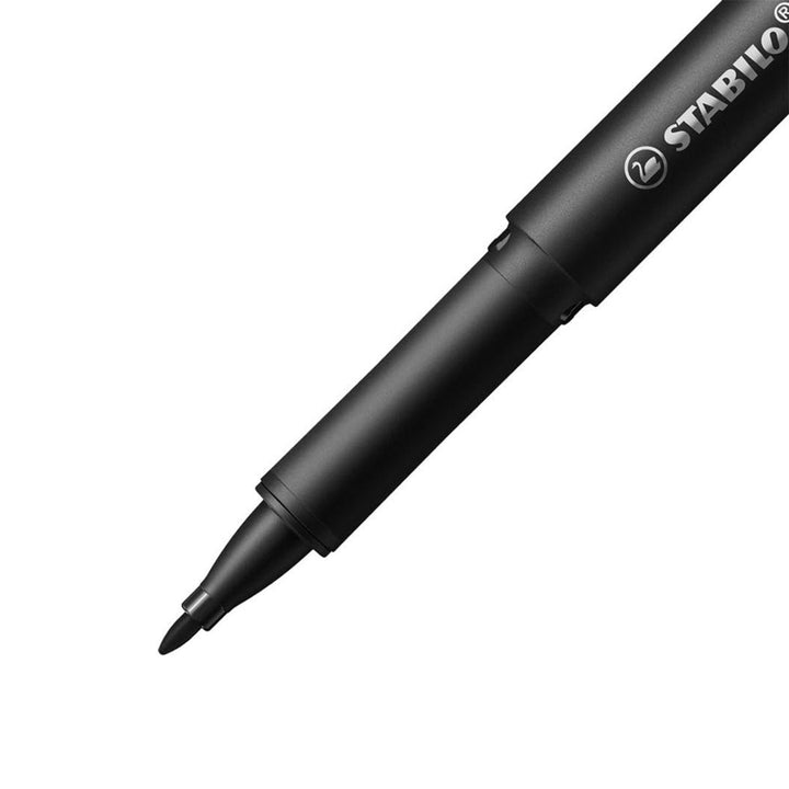 Stabilo | dr!ver Series | Premium Fineliner | Medium | Pack of 5 | Black