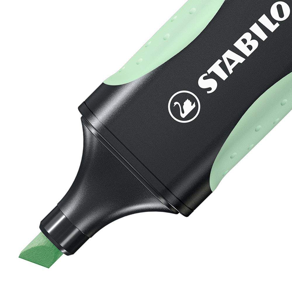 Stabilo | Green Boss Highlighter Pen | Pastel Hint of Mint | 1 Piece - Aarcaai