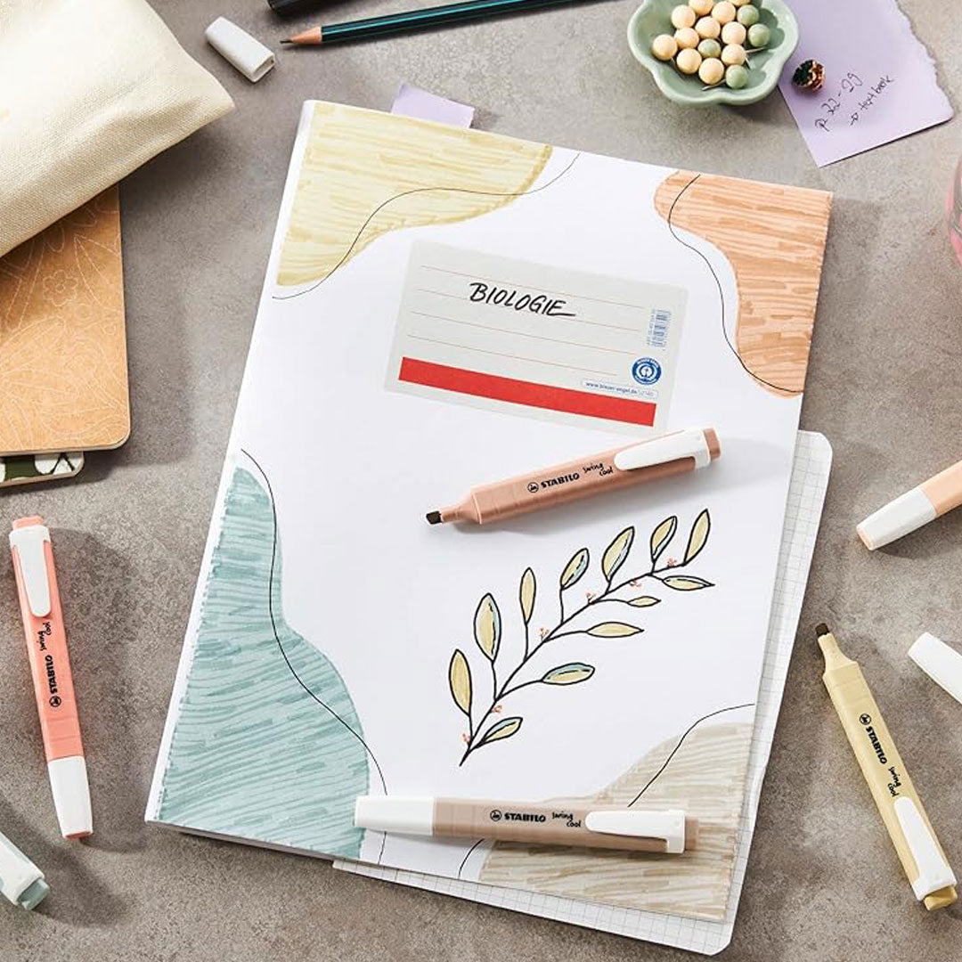 STABILO Swing Cool NatureCOLORS Highlighter - Umber (10 PCS)