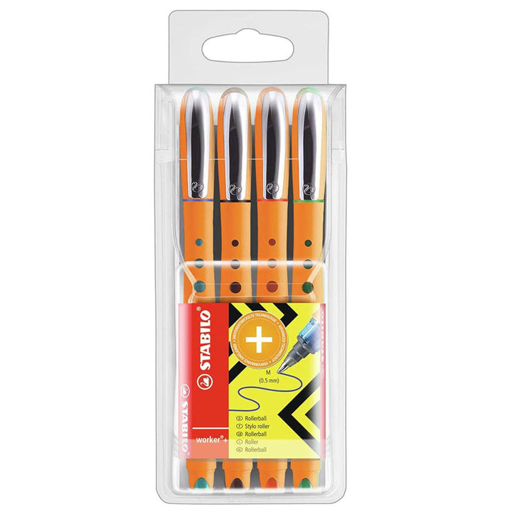 STABILO Pen 68 Brush ARTY Felt-Tip Pen – Pack of 18 | Aarcaai