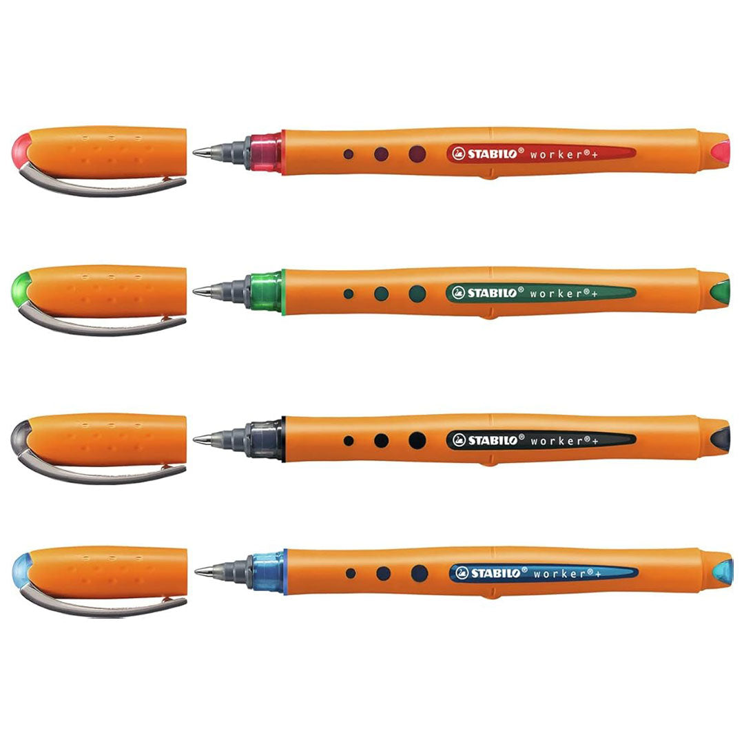 STABILO Pen 68 Brush ARTY Felt-Tip Pen – Pack of 18 | Aarcaai