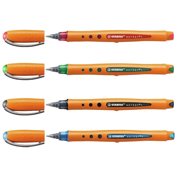 STABILO Pen 68 Brush ARTY Felt-Tip Pen – Pack of 18 | Aarcaai