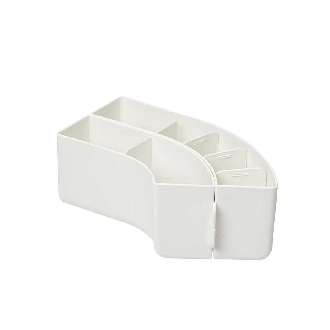 Litem |Pen Stand | Organiser|6 Compartment | Ivory |  Train