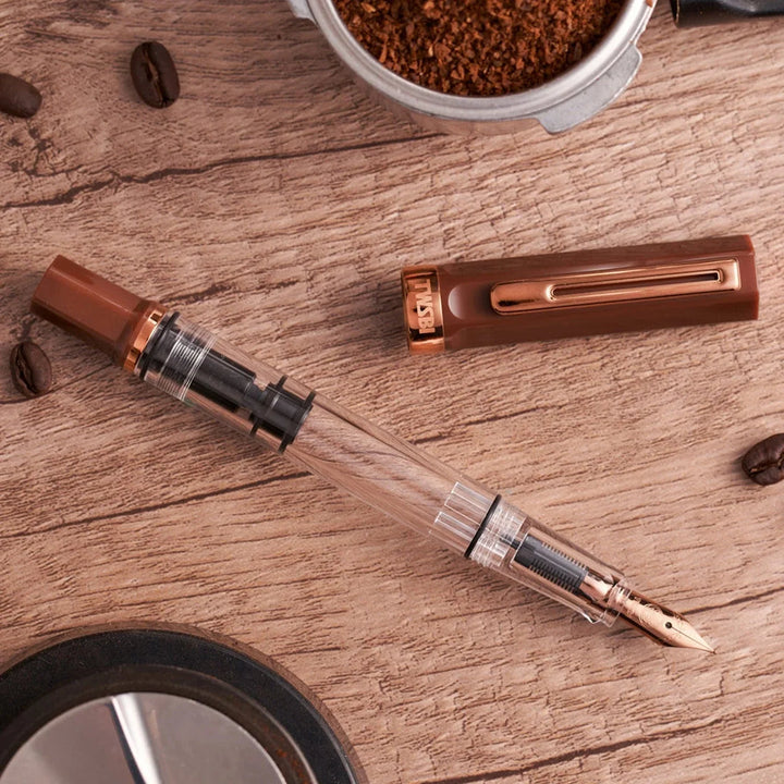 Twsbi Eco Espresso Bronze Fountain Pen - Aarcaai