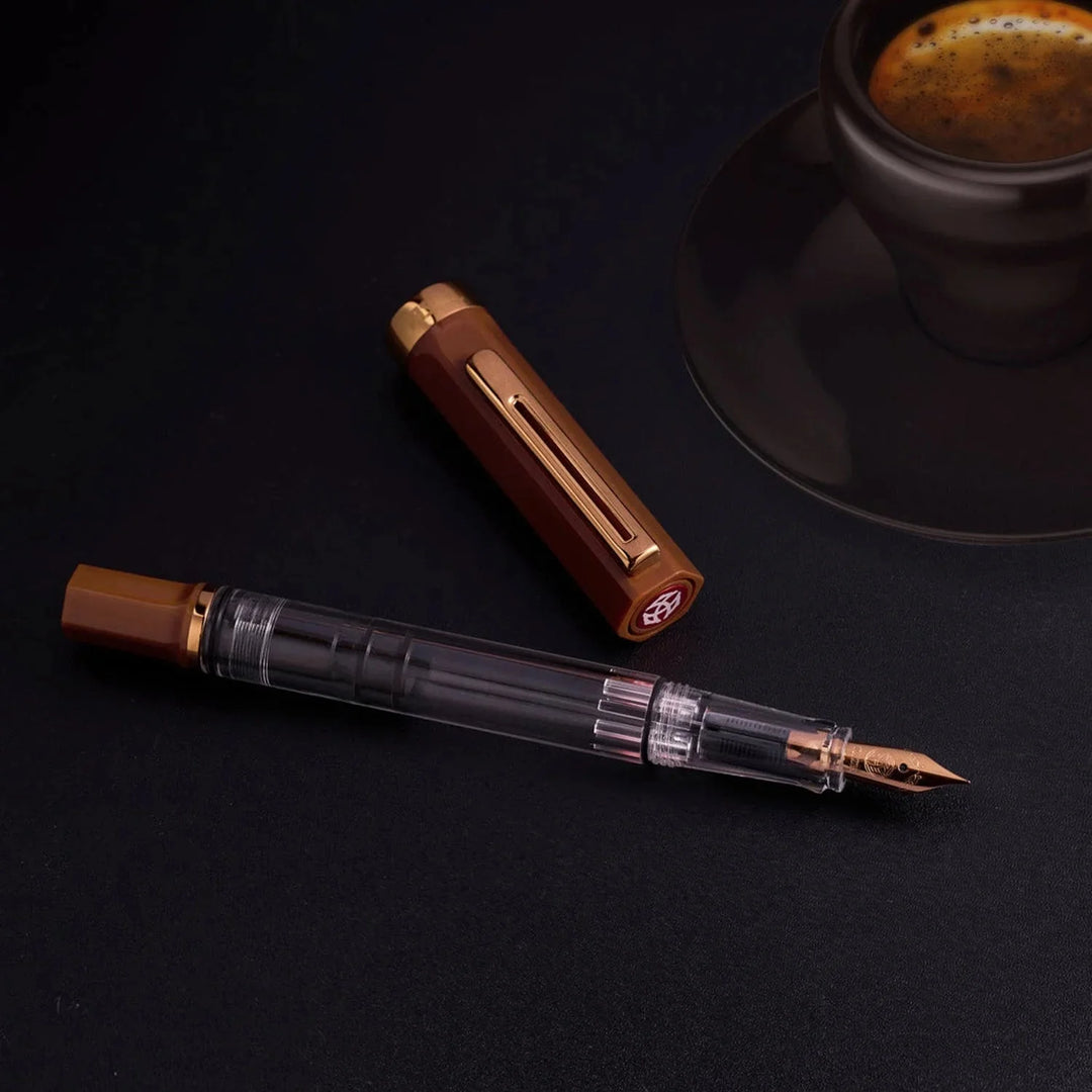 Twsbi Eco Espresso Bronze Fountain Pen - Aarcaai