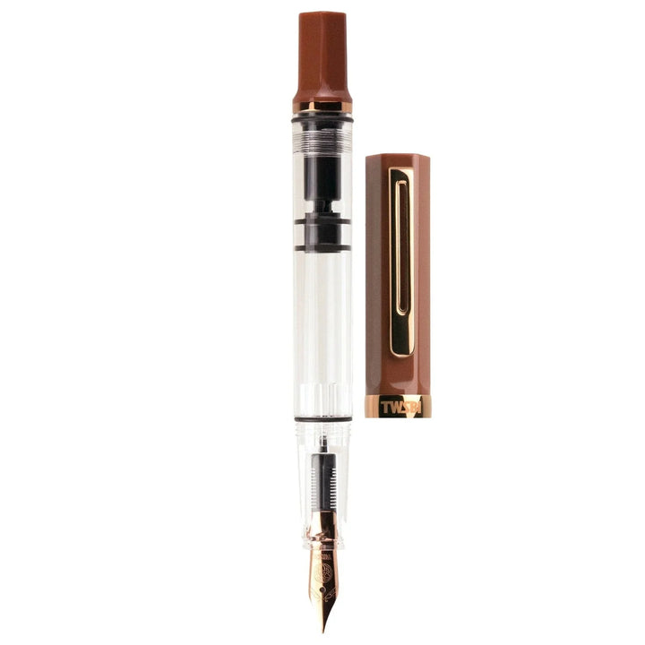 Twsbi Eco Espresso Bronze Fountain Pen - Aarcaai