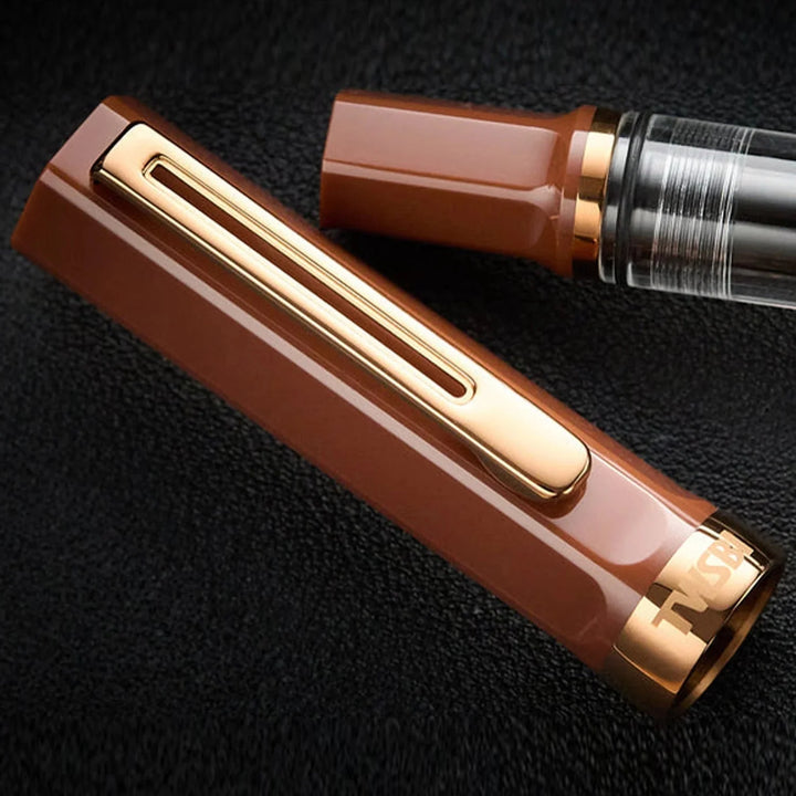 Twsbi Eco Espresso Bronze Fountain Pen - Aarcaai