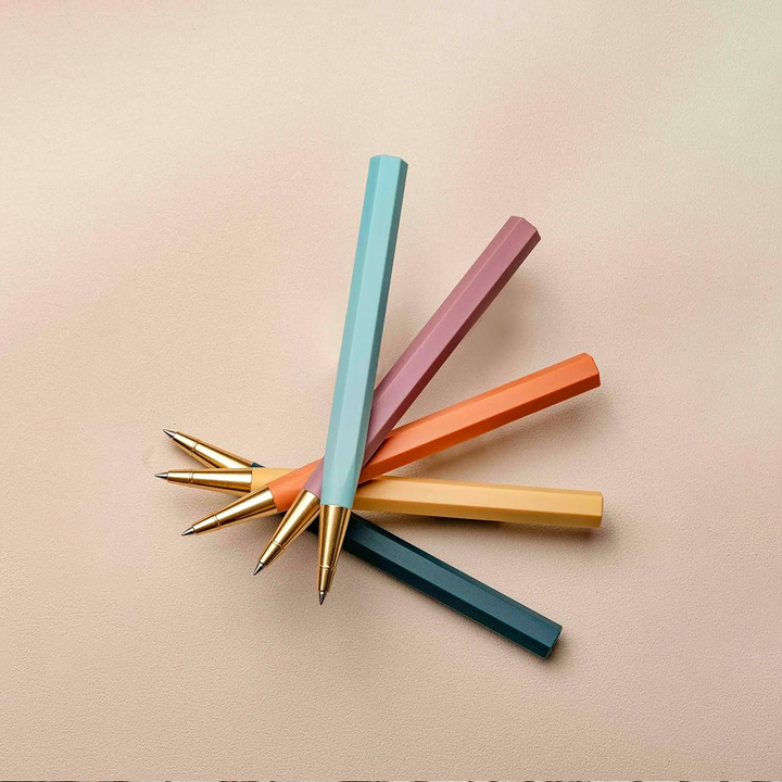 Ystudio Glamour Evolve Sustainable Rollerball Pen - Dawn Yellow