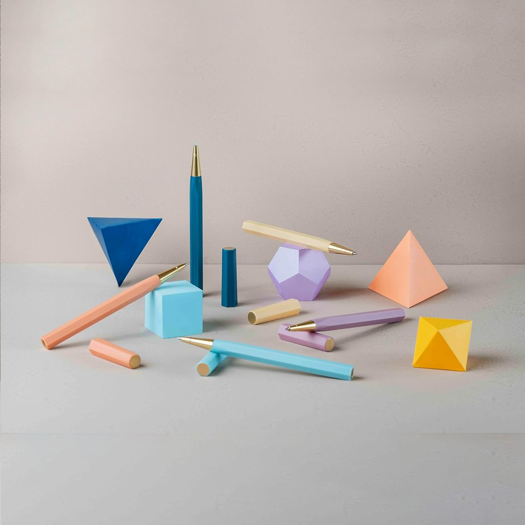 Ystudio Glamour Evolve Sustainable Rollerball Pen - Dawn Yellow