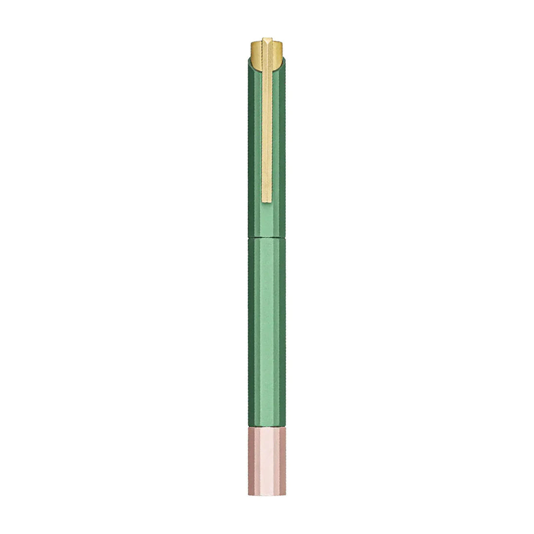 Ystudio Glamour Evolve Series – Bihex Rollerball Pen (Green)