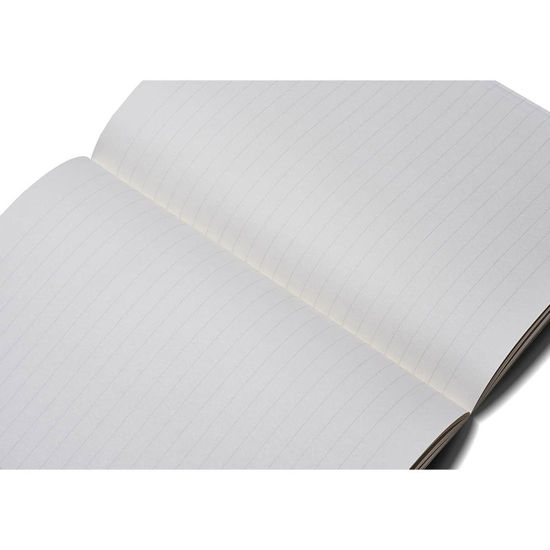 Zequenz A5 &amp; A6- Coral Pink Notebook Set Ruled Acid Free Paper 200 Pages Each 80GSM 360 Degree Flexibility 100% Handmade Fountain Pen Friendly Color Series Pack of 2 Notebooks