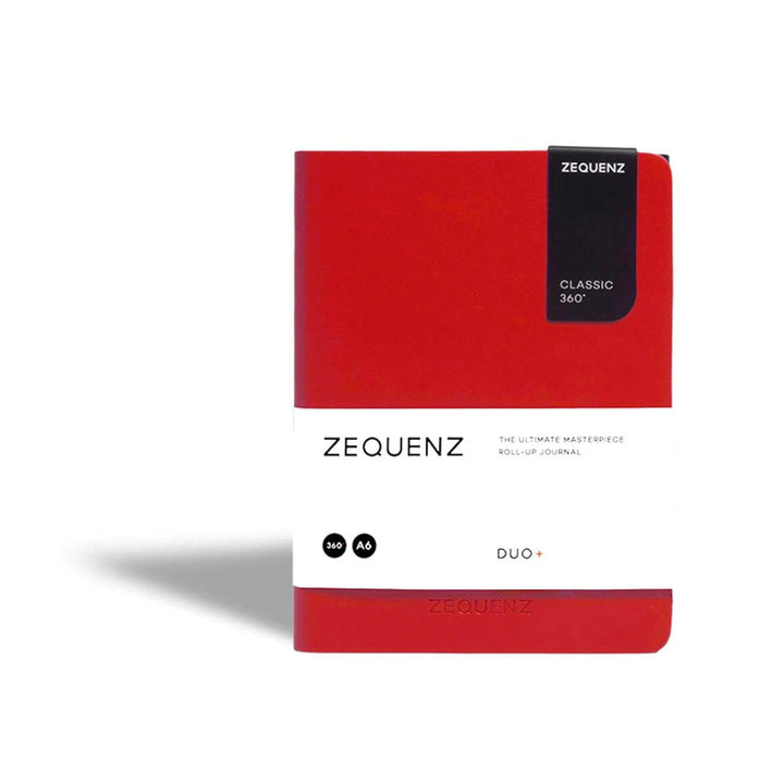 Zequenz A6 Notebook – Alpine Sunset | Ruled &amp; Blank | 320 Pages, 70 GSM |Handmade|Ideal for Journaling &amp; Note-Taking | DUO+ Series
