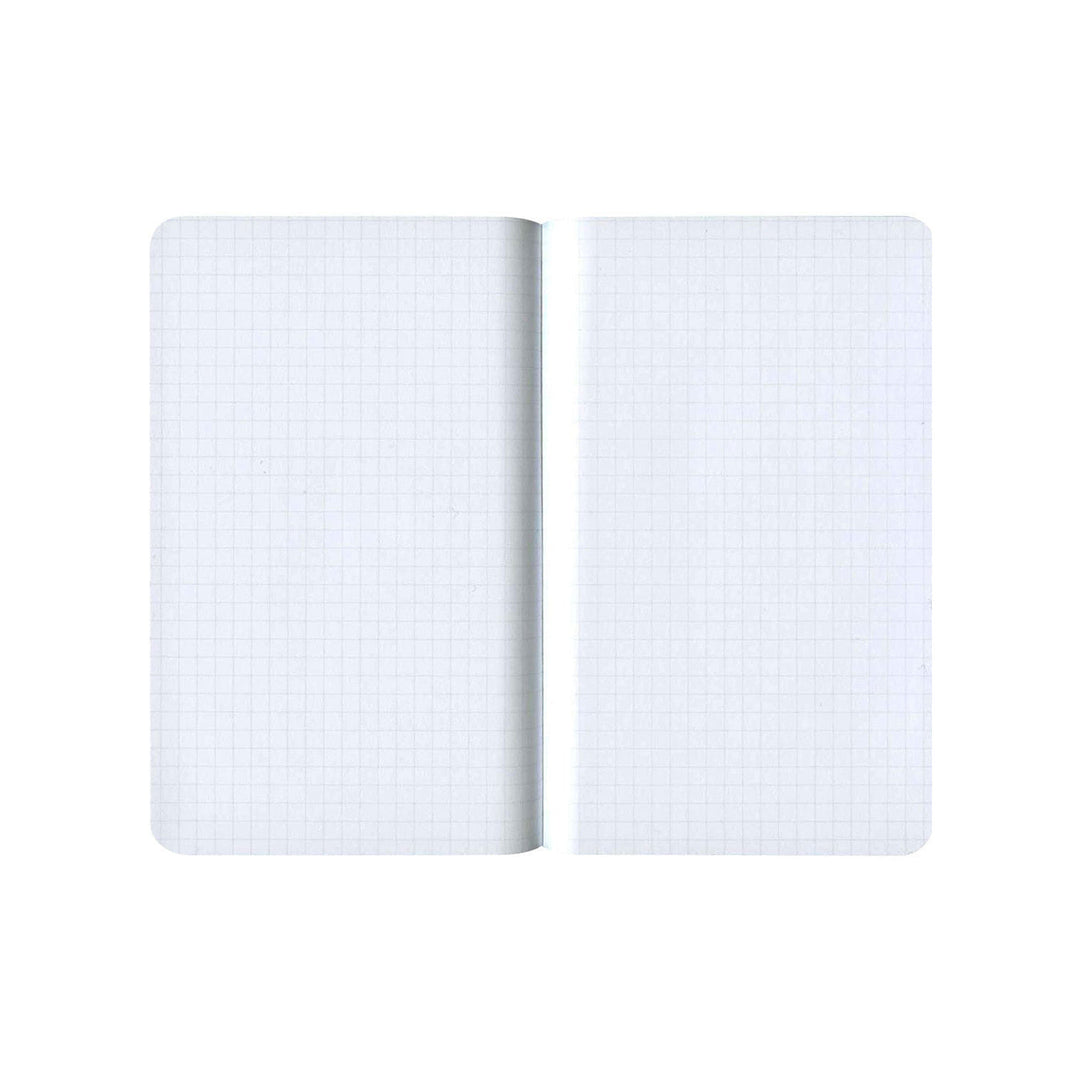Zequenz A6 Notebook – Dark Grey | Squared | 128 Sheets, 70 GSM | Soft Cover Journal | Galaxy Series