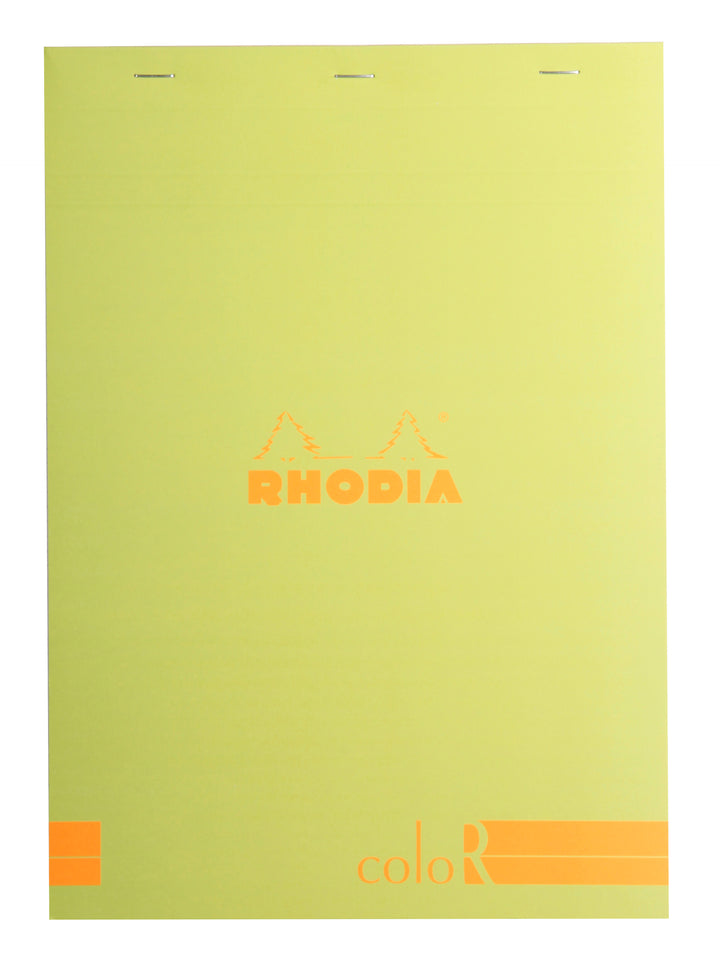 Rhodia Basics coloR Stapled Line Ruled Notepad - A5