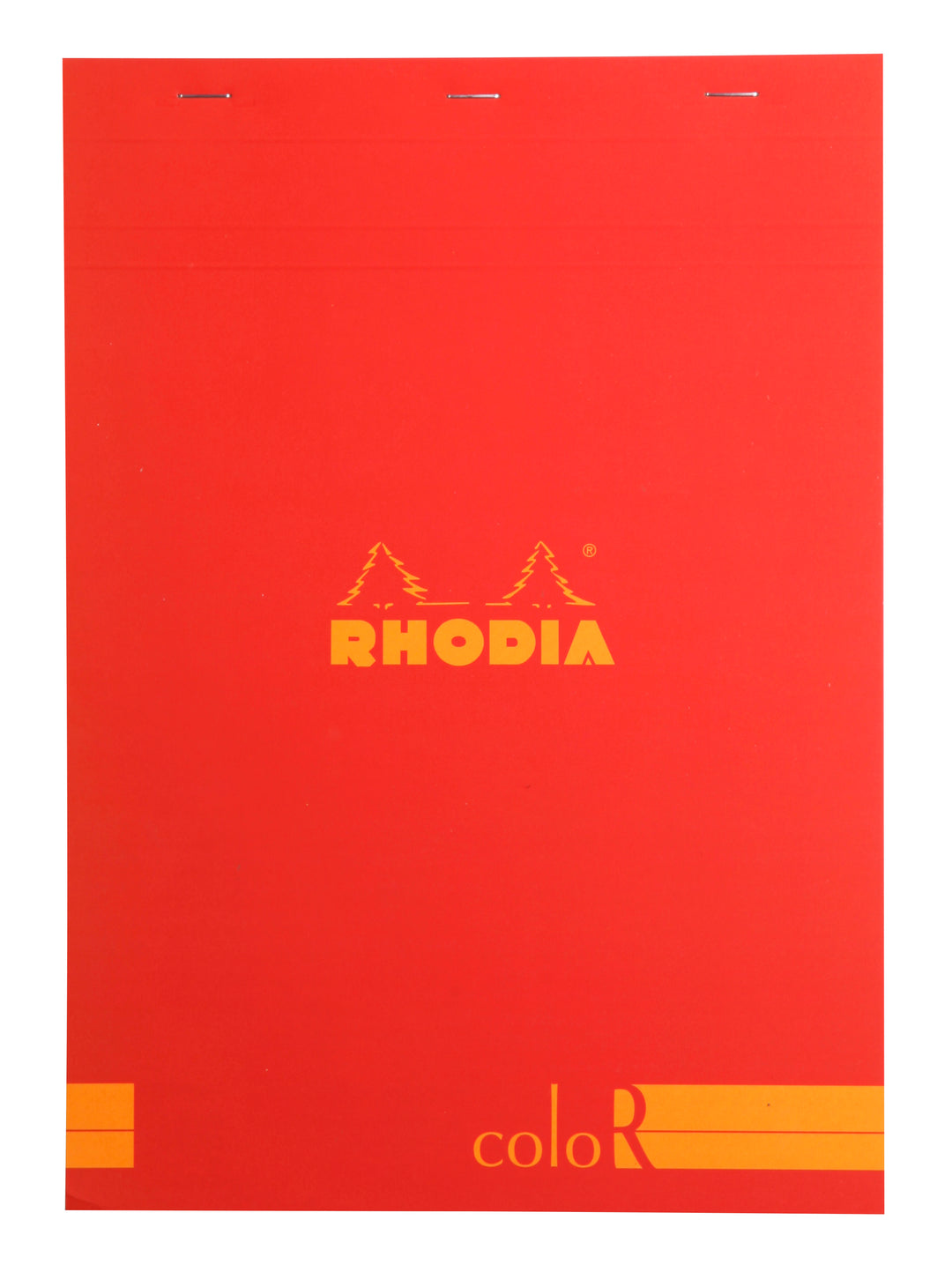 Rhodia Basics coloR Stapled Line Ruled Notepad - A4