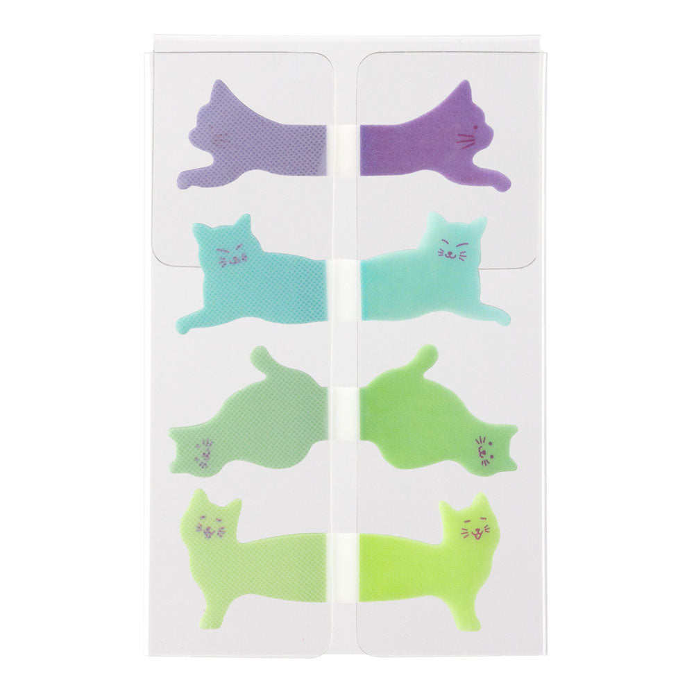 Midori Sticky Memo Film Index Sticky Notes <Cat>