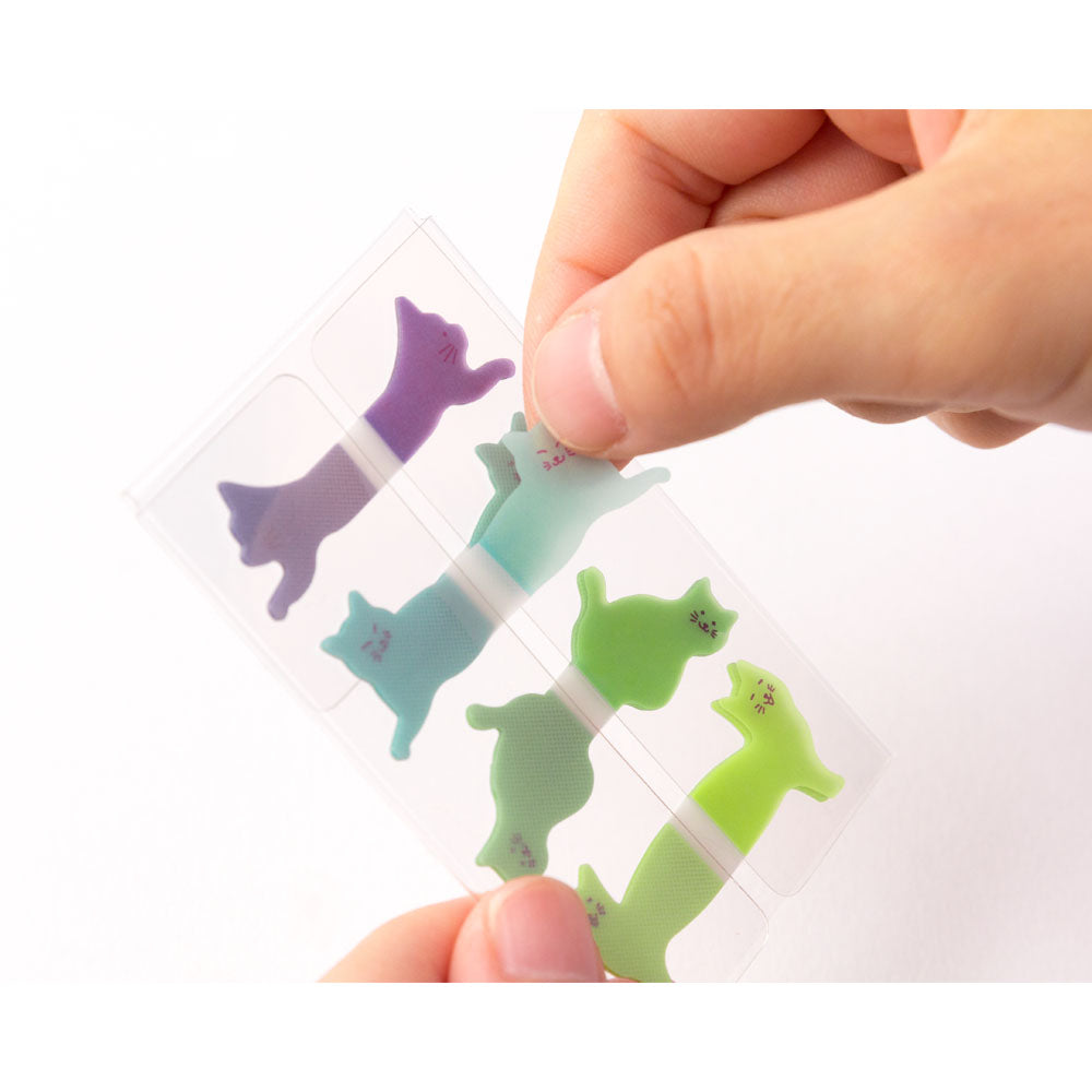Midori Sticky Memo Film Index Sticky Notes <Cat>