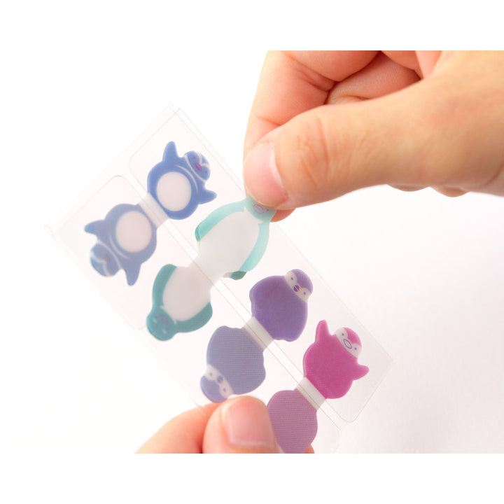 Midori Sticky Memo Film Index Sticky Notes <Penguin>