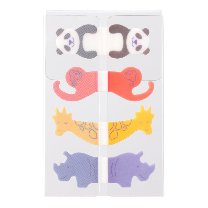 Midori Sticky Memo Film Index Sticky Notes <Zoo>