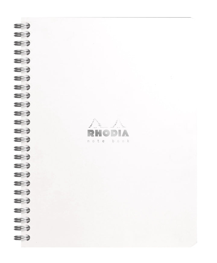 Rhodia Classic Square Grid Wirebound Notebook - A5+