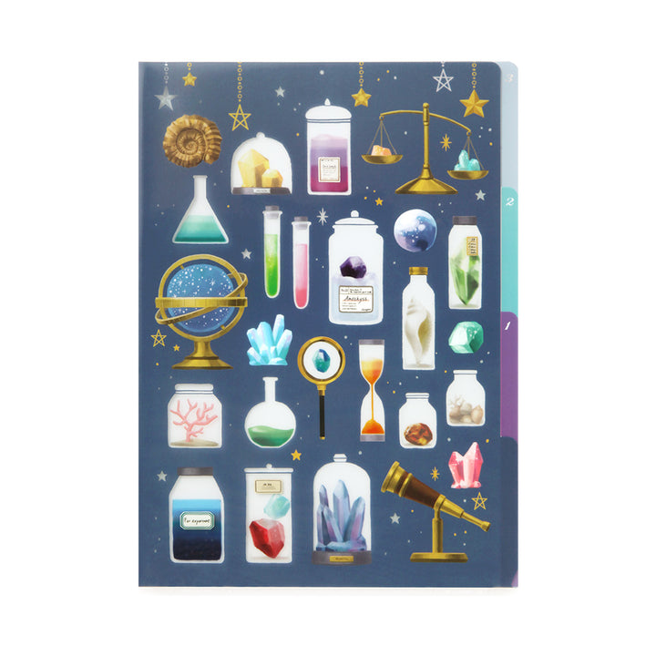 Midori 3 Pockets Clear A4 Folder - Science Tools