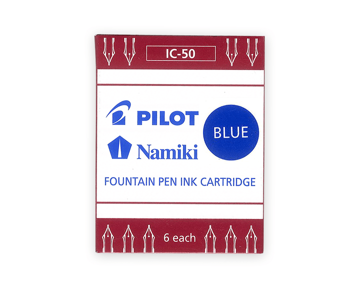 Pilot Ink Cartridges (Pack of 6) - Blue