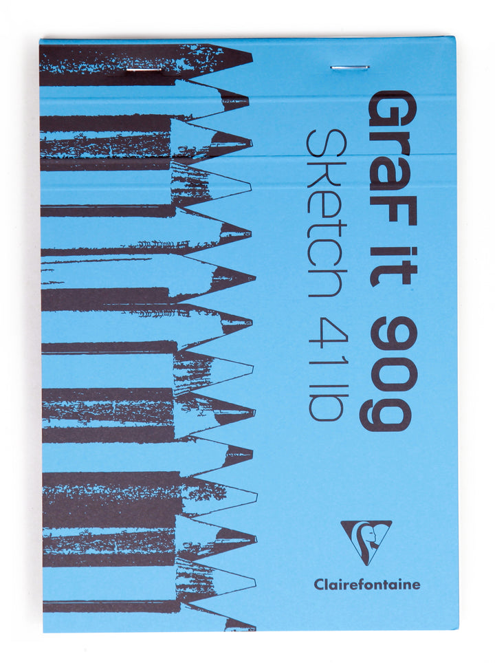 Clairefontaine Graf It 90g White Blank Notepad - A3