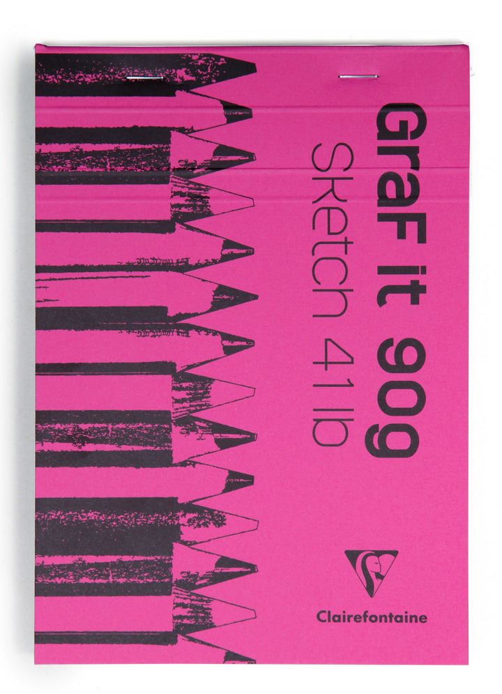 Clairefontaine Graf It 90g White Blank Notepad - A4