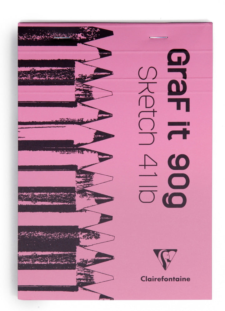 Clairefontaine Graf It 90g White Blank Notepad - A4