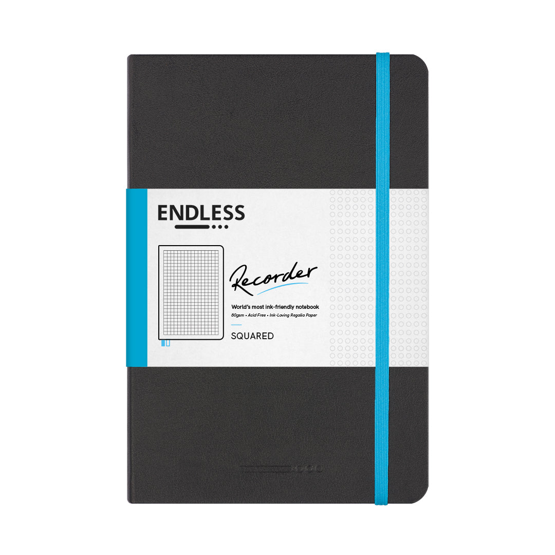 Scqar Ruled Notebiook Endless Recorder Square Ruled Notebook Regalia Paper - A5 – AARCAAI