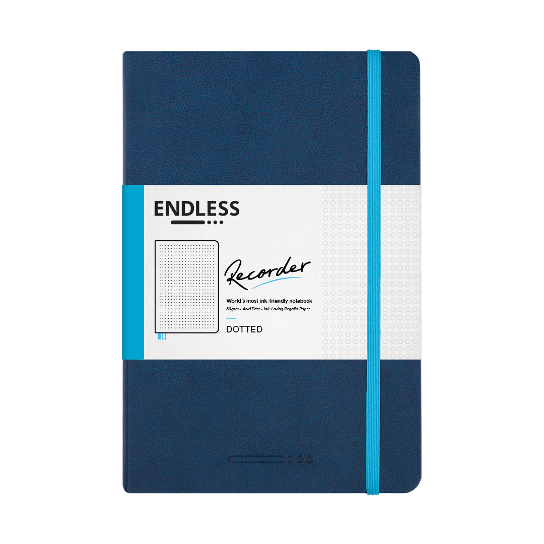 Endless Recorder Dot Grid Notebook Regalia Paper - A5