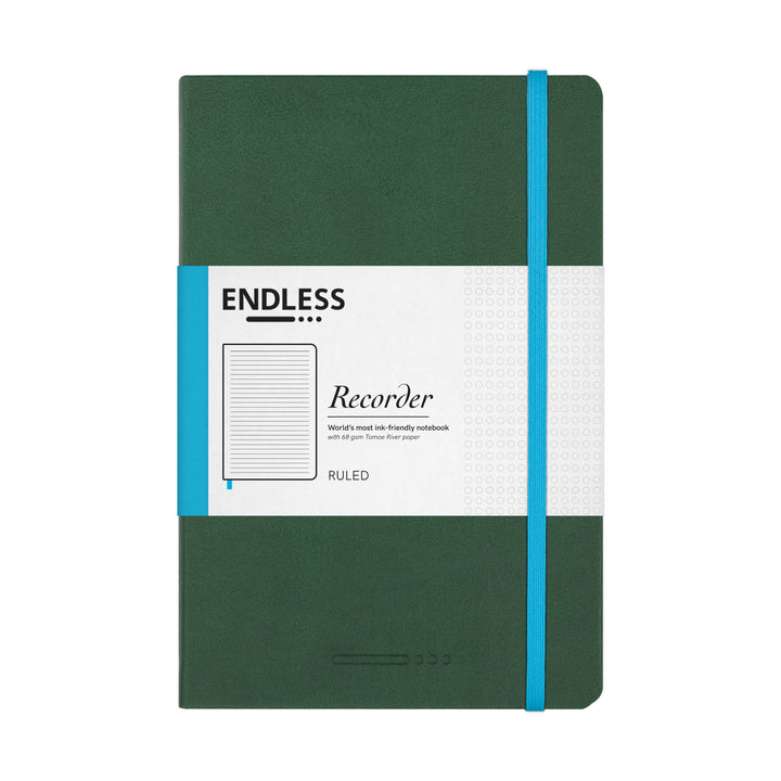 Endless Recorder Line Ruled Notebook Tomoe River Paper - A5
