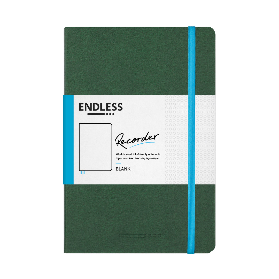 Endless Recorder Blank Notebook Regalia Paper - A5