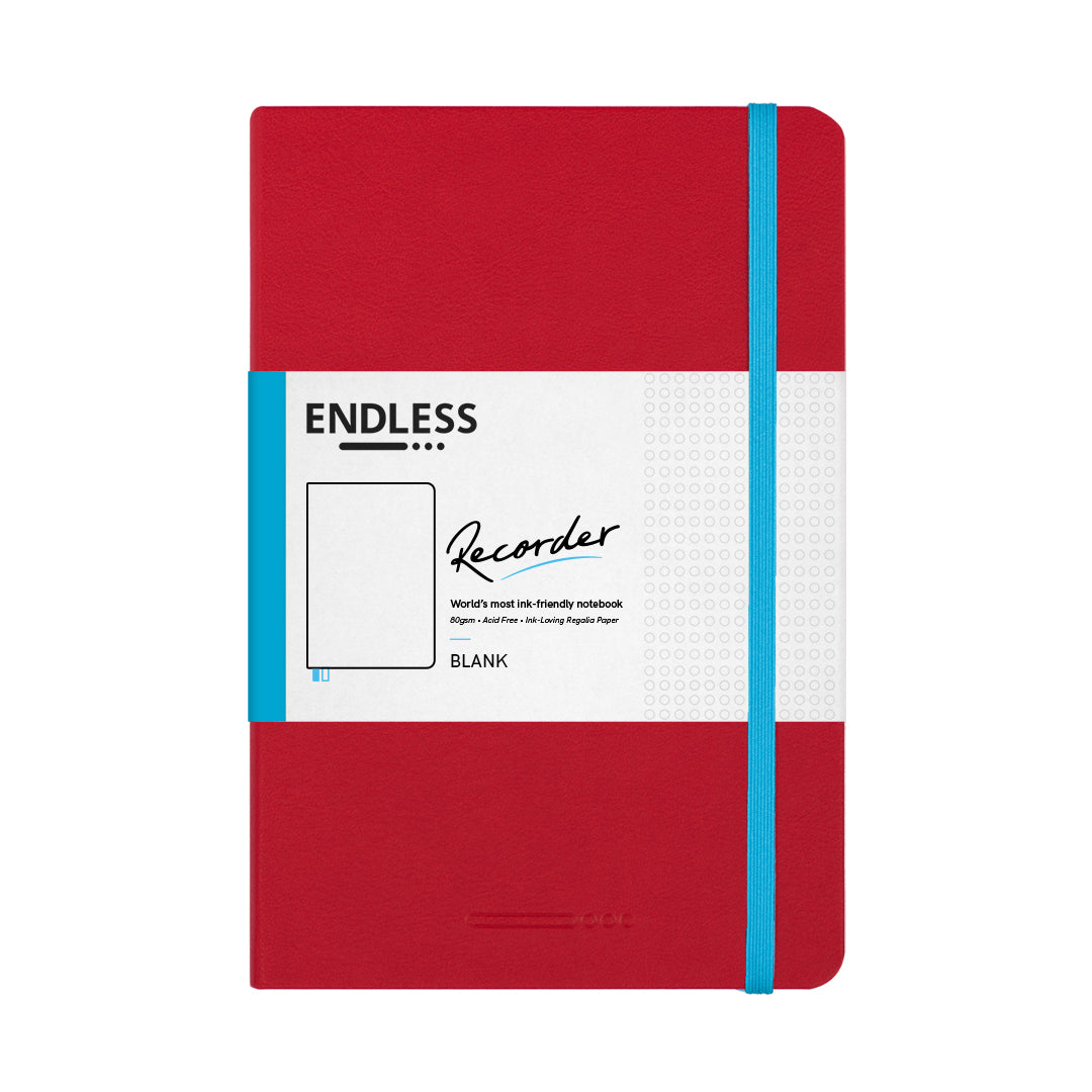 Endless Recorder Blank Notebook Regalia Paper - A5