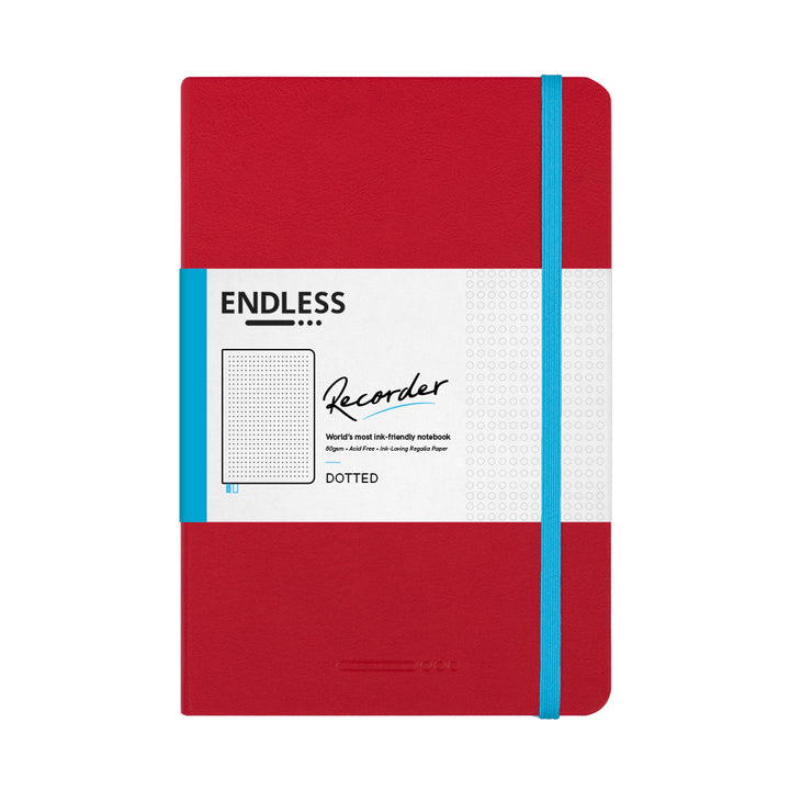 Endless Recorder Dot Grid Notebook Regalia Paper - A5