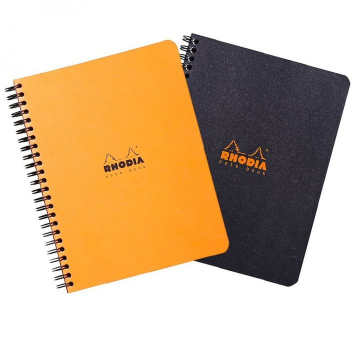 Rhodia Classic Square Grid Wirebound Notebook - A5+